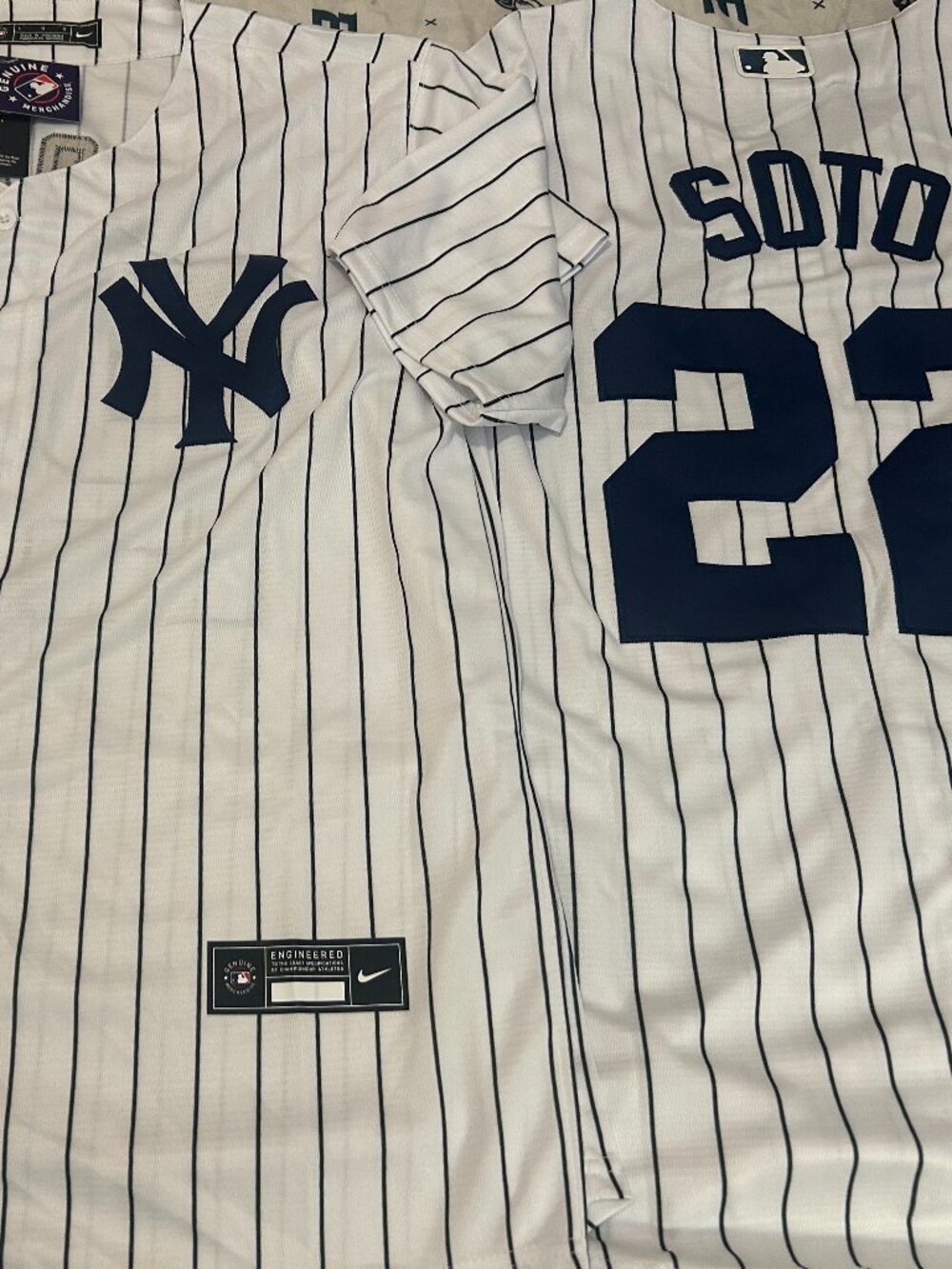 NEW YORK YANKEES LUIS SOTO Men's JERSEY Sz M,L,XL,2X New w tags by Nike